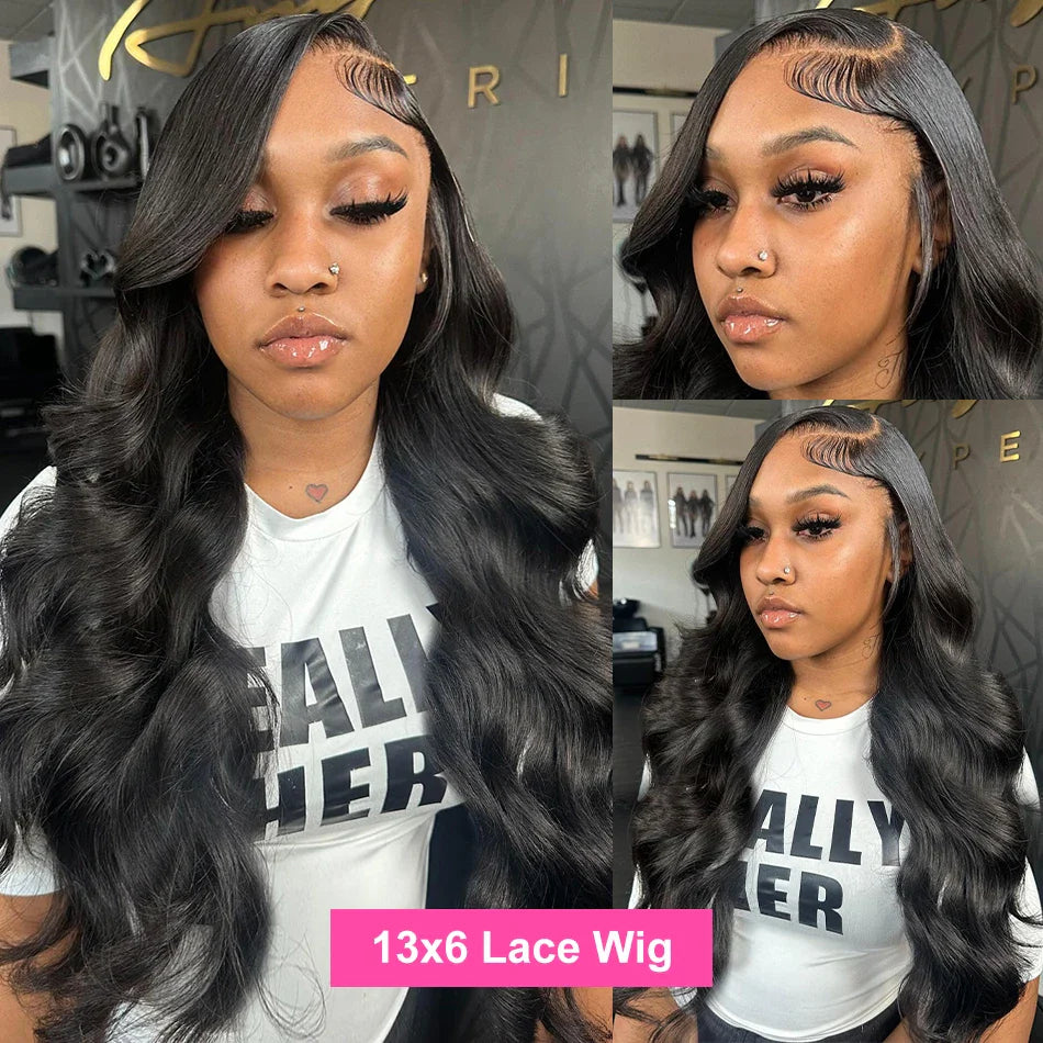 Brazilian Body Wave 13x6 / 360 HD Transparent Lace Front Wig | Pre-Plucked 13x4 Lace Frontal Human Hair Wig for Women - Regents