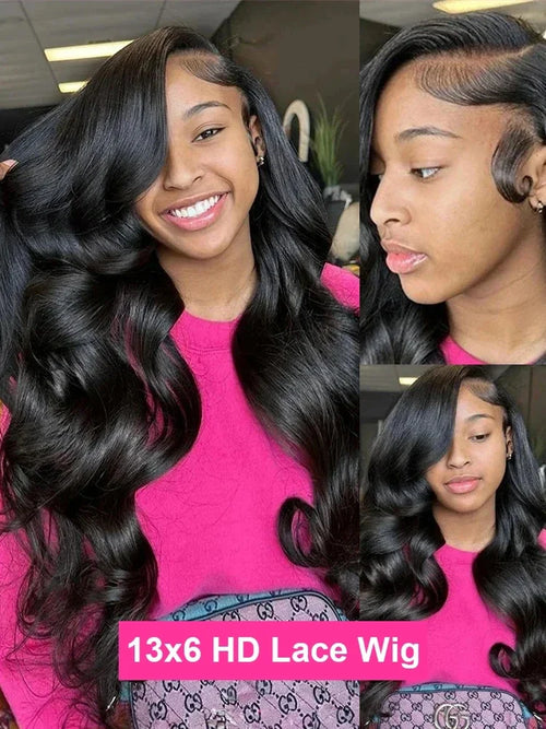 Brazilian Body Wave 13x6 / 360 HD Transparent Lace Front Wig | Pre-Plucked 13x4 Lace Frontal Human Hair Wig for Women - Regents